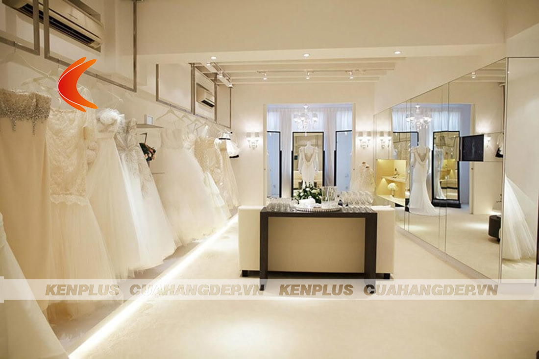 Một số lưu ý khi thiết kế showroom áo cưới