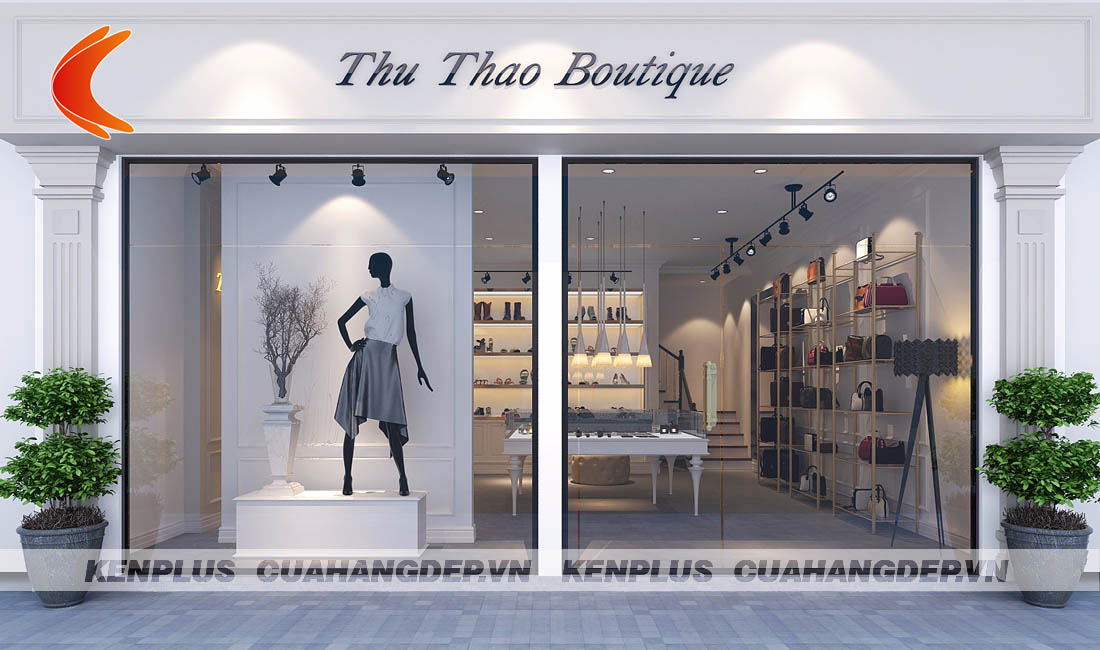 Thiết kế cửa hàng phụ kiện thời trang Thu Thảo