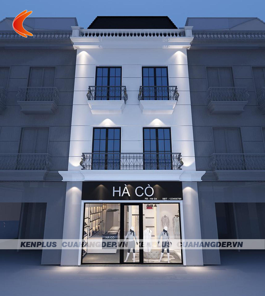 Thiết kế shop thời trang nữ - Sức quyến rũ không thể chối từ
