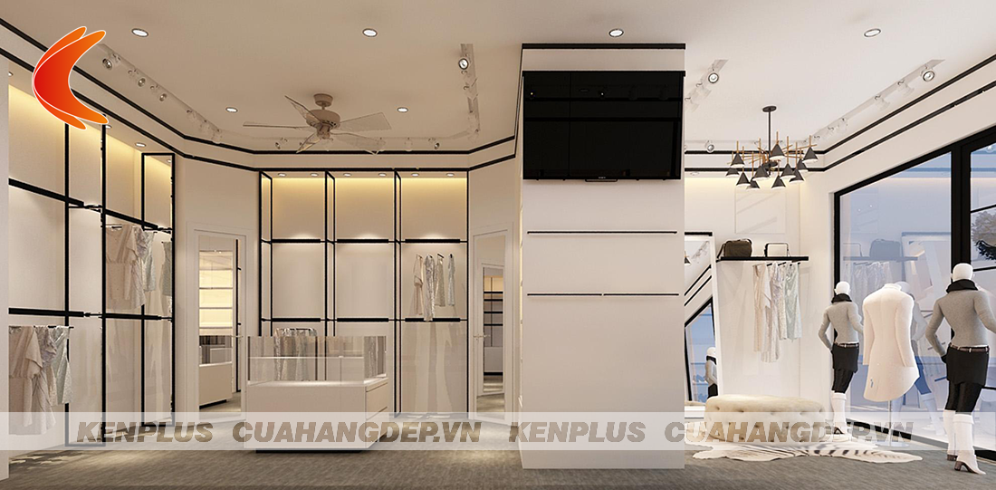Thiết kế shop thời trang nữ - Sức quyến rũ không thể chối từ