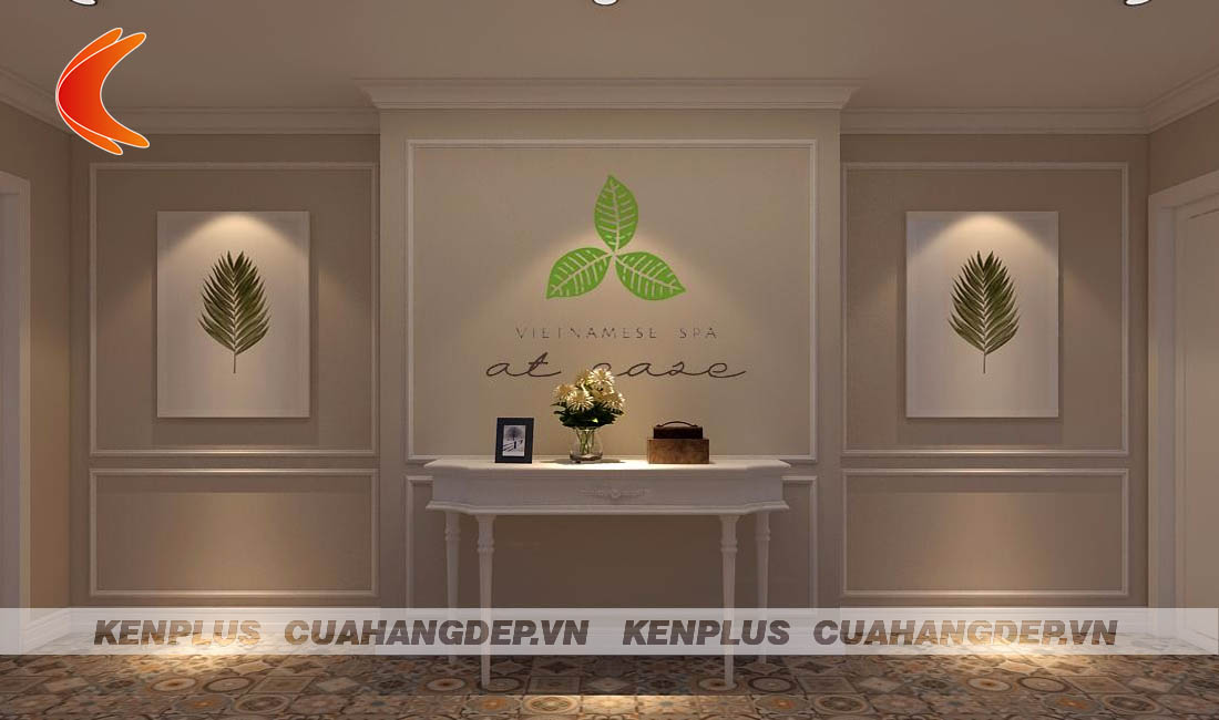 Thiết kế spa chị Thương tại Hà Nội