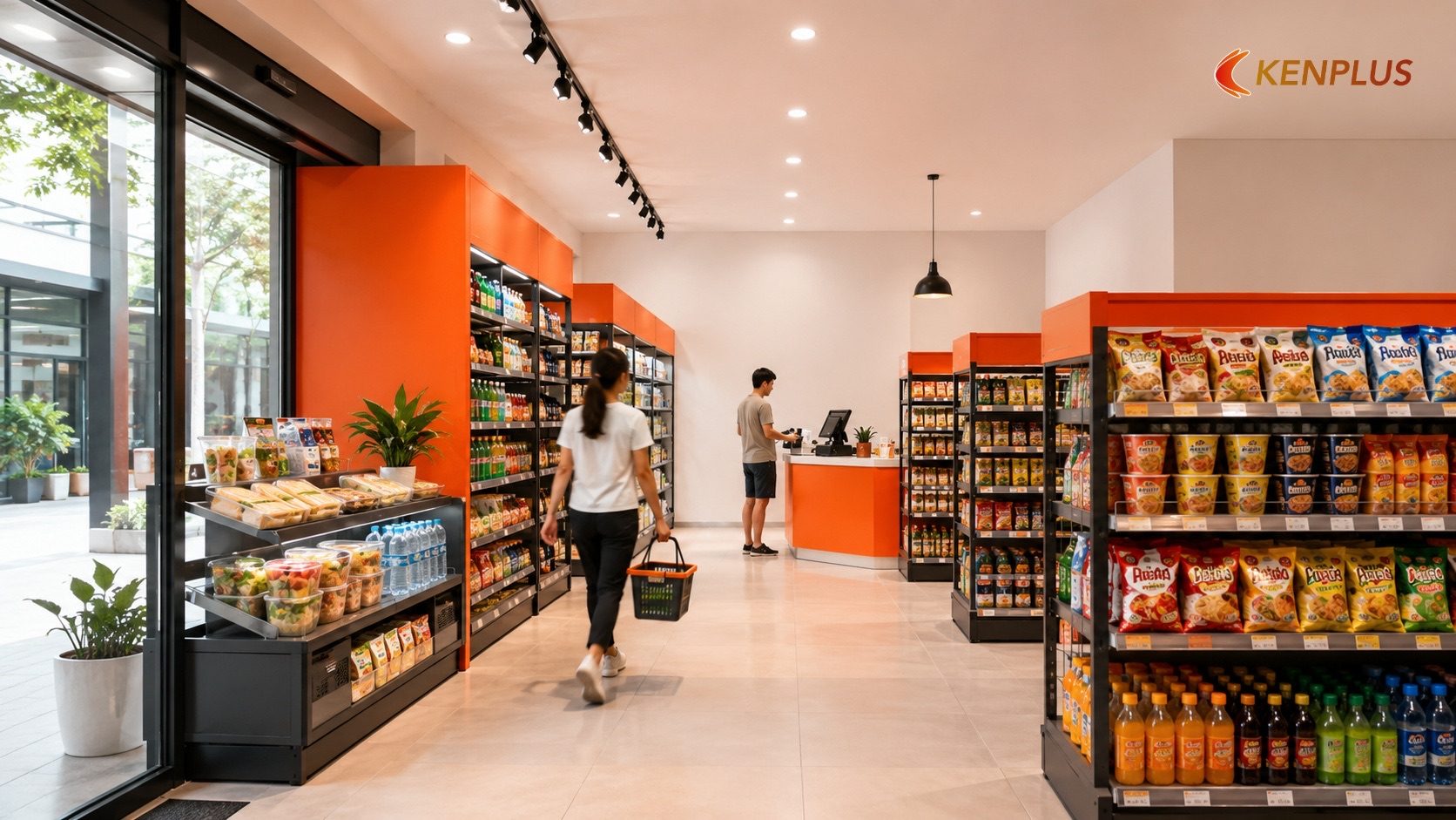 Bố cục ưu tiên tốc độ mua sắm — Xu hướng mô hình siêu thị mini trong khu dân cư đang phát triển ra sao