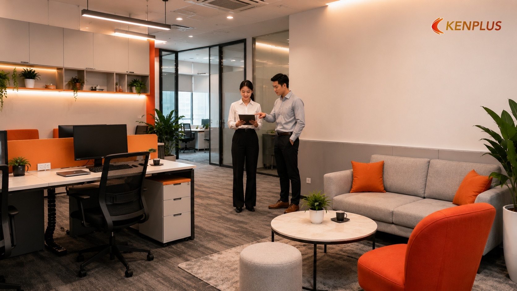 Những lưu ý khi triển khai thực tế — Văn phòng làm việc kết hợp không gian tiếp khách: xu hướng thiết kế văn phòng nhỏ