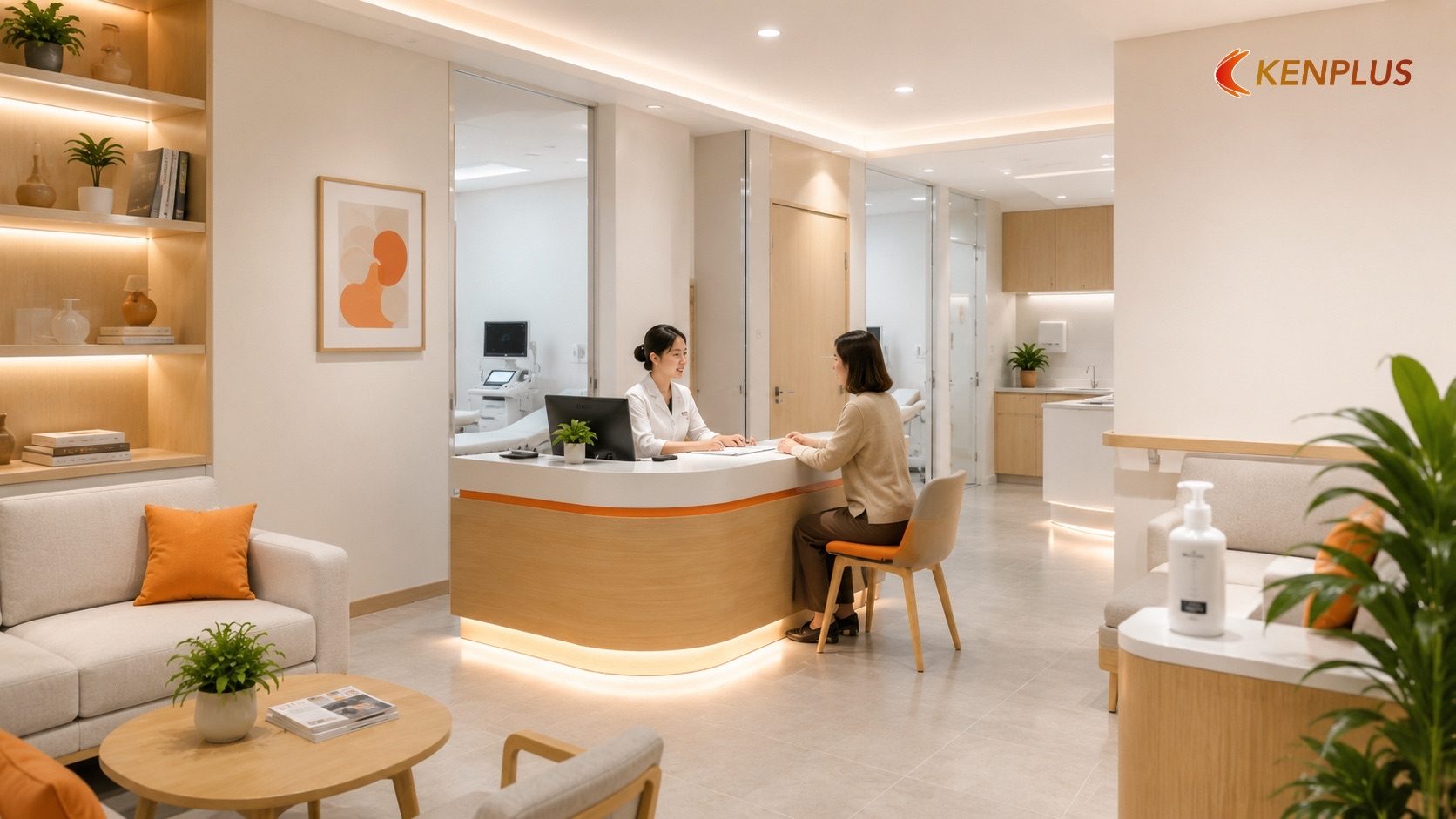 Chi tiết nhỏ tạo nên sự khác biệt — Phòng khám tư nhân quy mô nhỏ: thiết kế sao cho vừa chuyên nghiệp vừa thân thiện