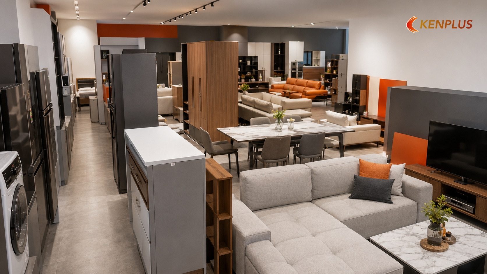 Những lỗi bố cục thường gặp ở showroom nội thất — Showroom nội thất đồ gia dụng: làm sao trưng bày sản phẩm lớn mà…