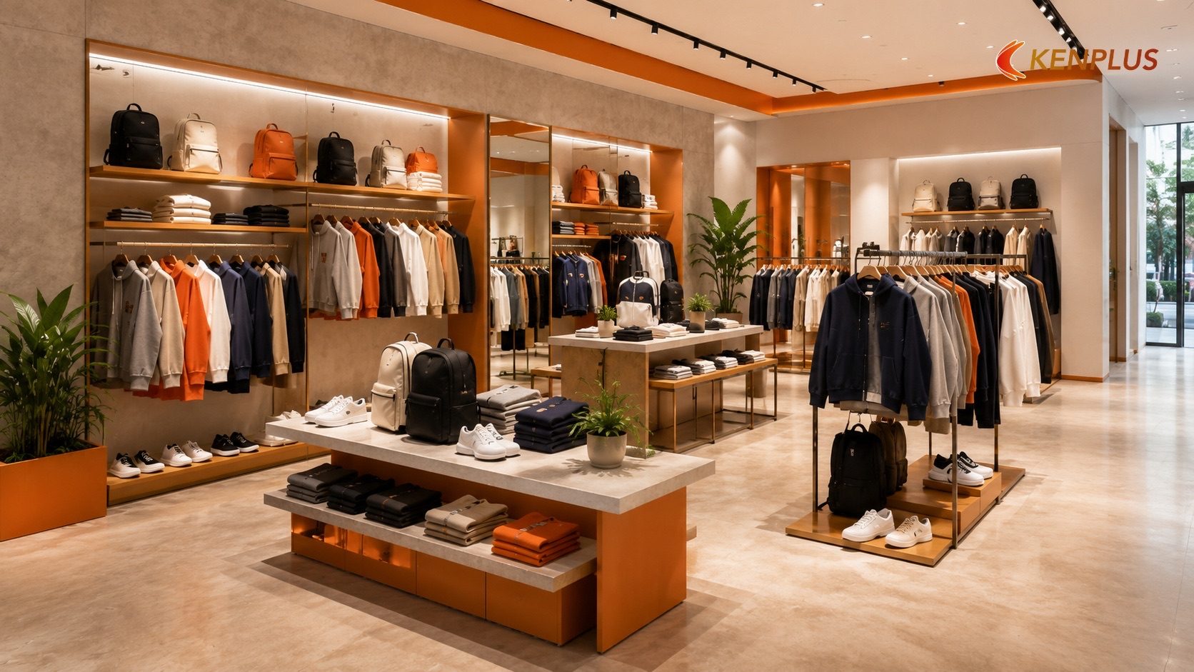 Kết hợp trưng bày với chương trình khuyến mãi — Setup cửa hàng thời trang đón mùa tựu trường