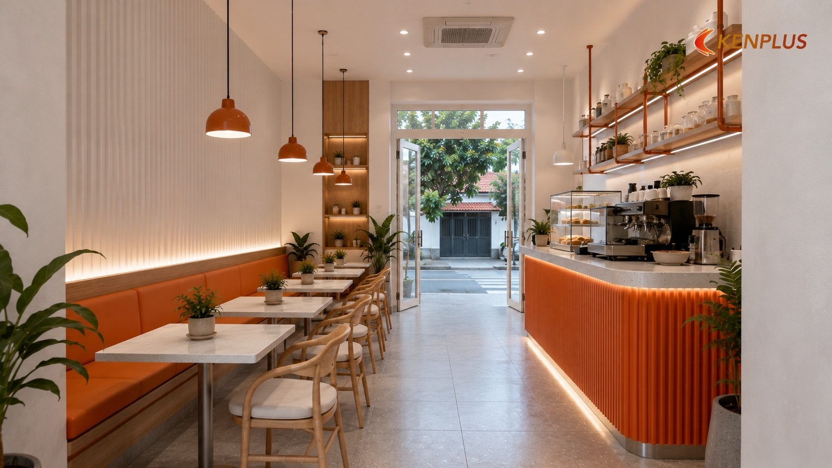 Thiết kế lối đi: rộng vừa đủ, tránh điểm nghẽn — Cửa hàng nhỏ dưới 30m2 nên thiết kế theo phong cách nào để tối ưu…