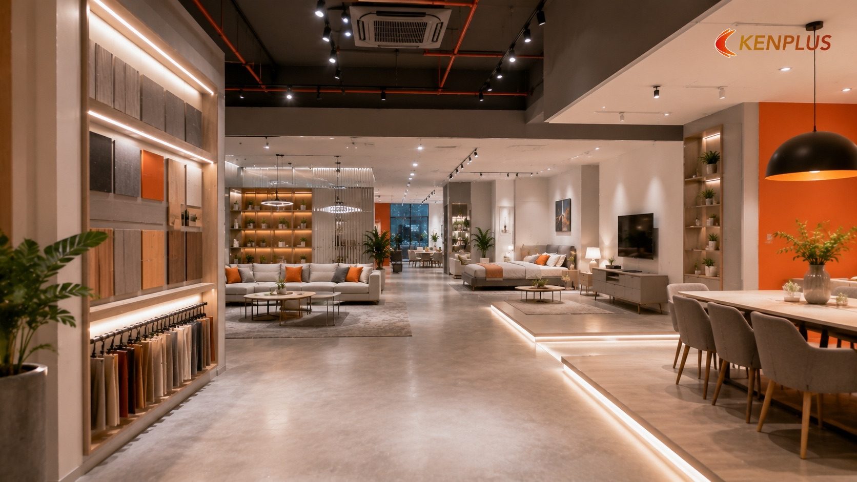 5. Yếu tố kỹ thuật khi thiết kế showroom trải nghiệm 5. Yếu tố kỹ thuật khi thiết kế showroom trải nghiệm — Xu hướng bán lẻ nội thất, trang trí nhà: showroom trải nghiệm…