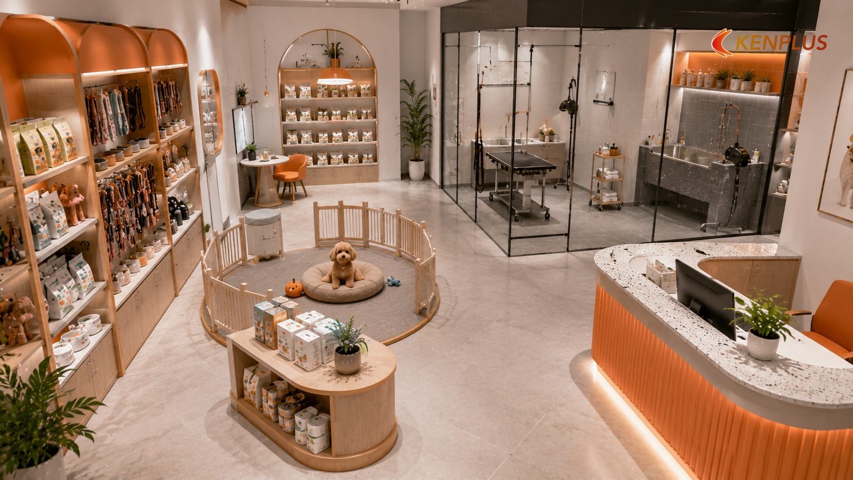 4. Ví dụ minh hoạ: đầu tư một cửa hàng thú cưng 100m² tích hợp spa, grooming — Xu hướng bán lẻ thú cưng: dịch vụ đi…