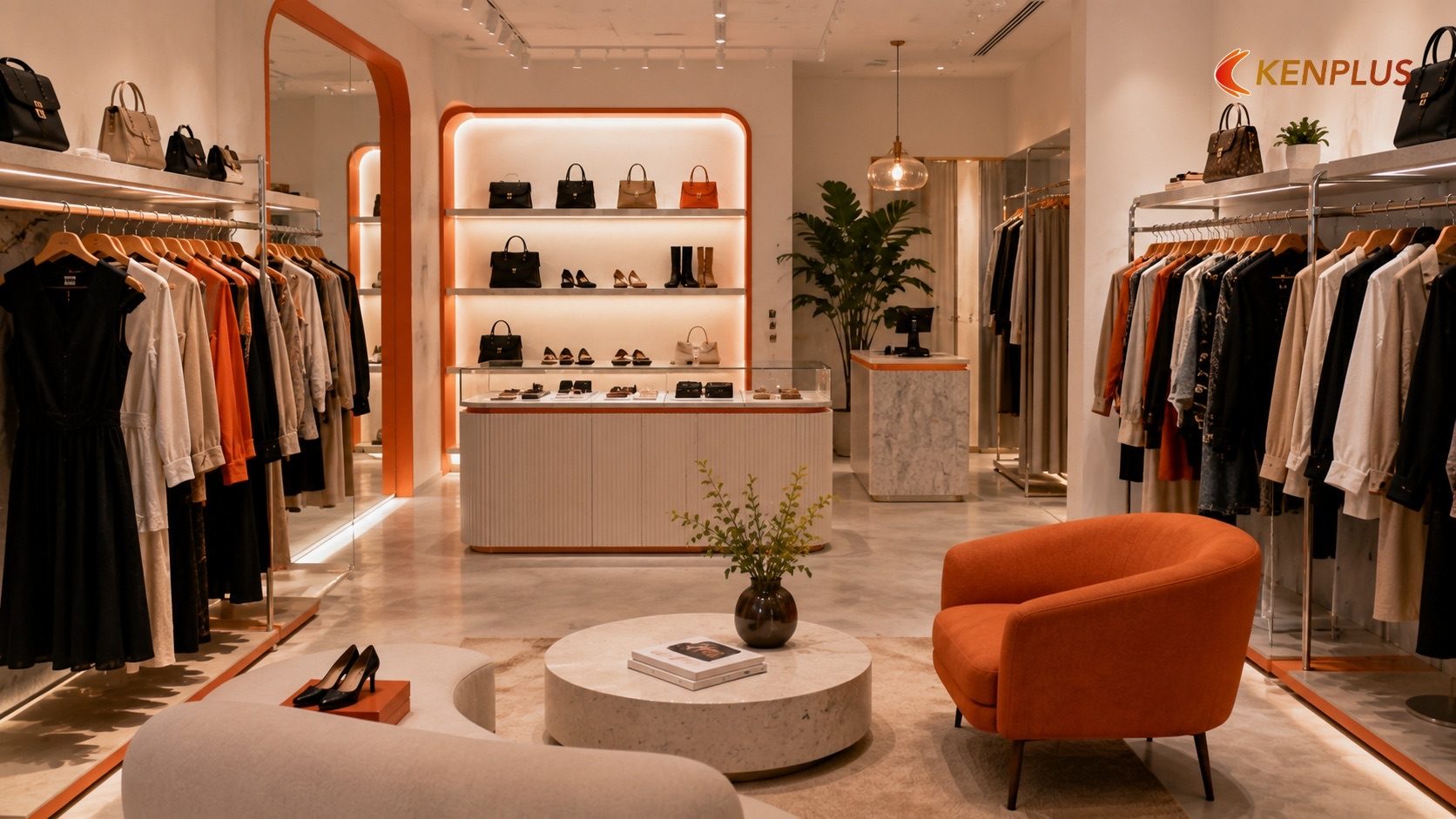 Xu hướng 1: Cửa hàng secondhand cao cấp cần thiết kế như một showroom, không phải một kho đồ cũ — Xu hướng bán lẻ thời…