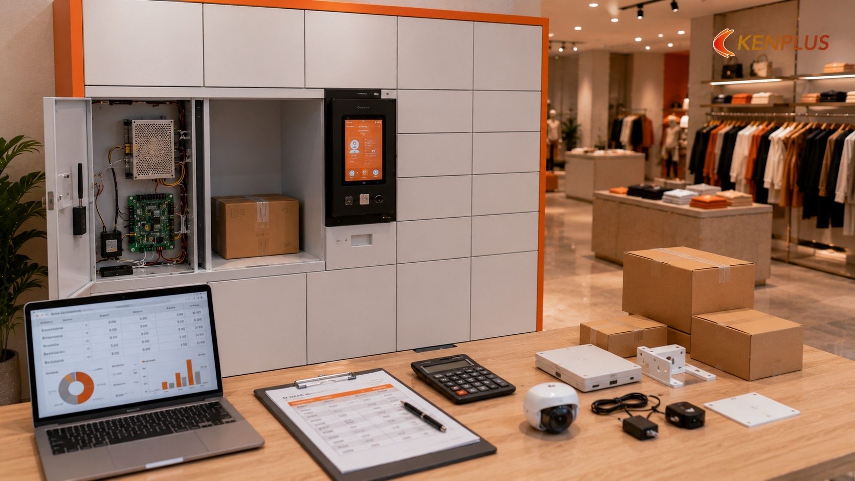 Breakdown chi phí đầu tư tủ khoá thông minh cho một cửa hàng bán lẻ — Tủ khoá thông minh (smart locker) hỗ trợ nhận…