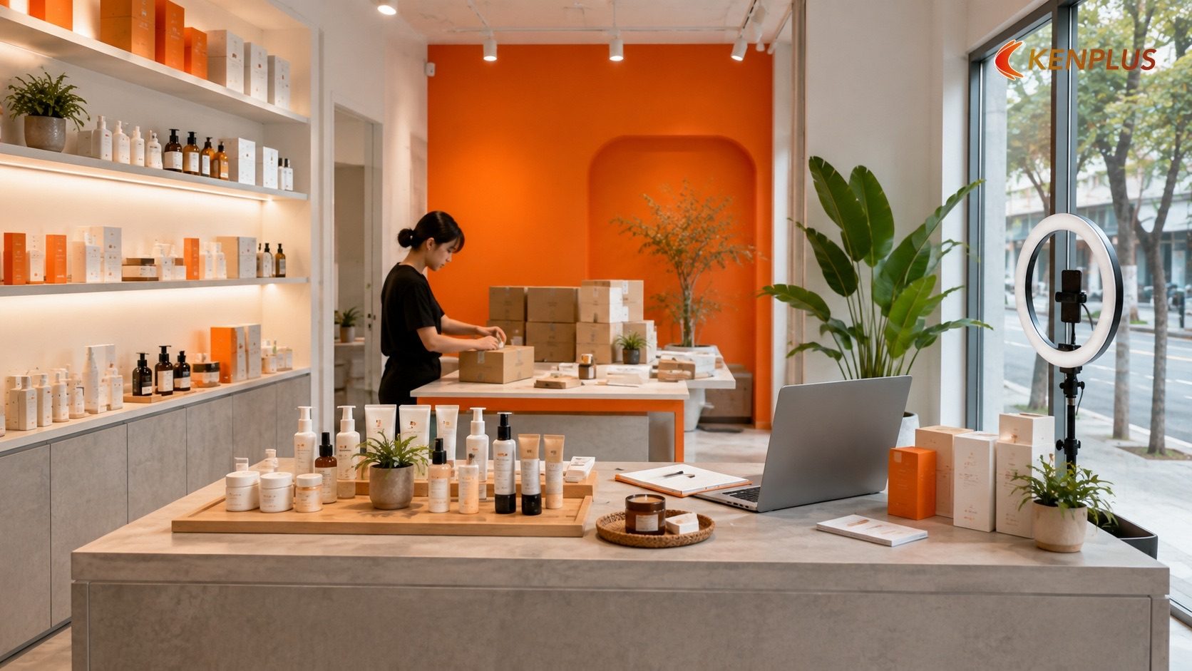 Ví dụ minh hoạ: một thương hiệu mỹ phẩm chuyển đổi dần sang D2C Ví dụ minh hoạ: một thương hiệu mỹ phẩm chuyển đổi dần sang D2C — D2C: thương hiệu bán lẻ bỏ qua trung gian, cơ hội và…