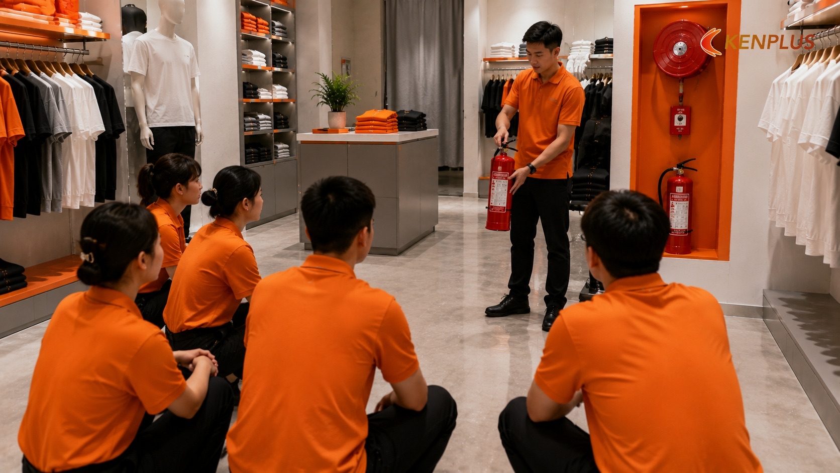 Đào tạo nhân viên và diễn tập định kỳ Đào tạo nhân viên và diễn tập định kỳ — Xây quy trình xử lý sự cố cháy nổ, mất điện tại cửa hàng bán lẻ