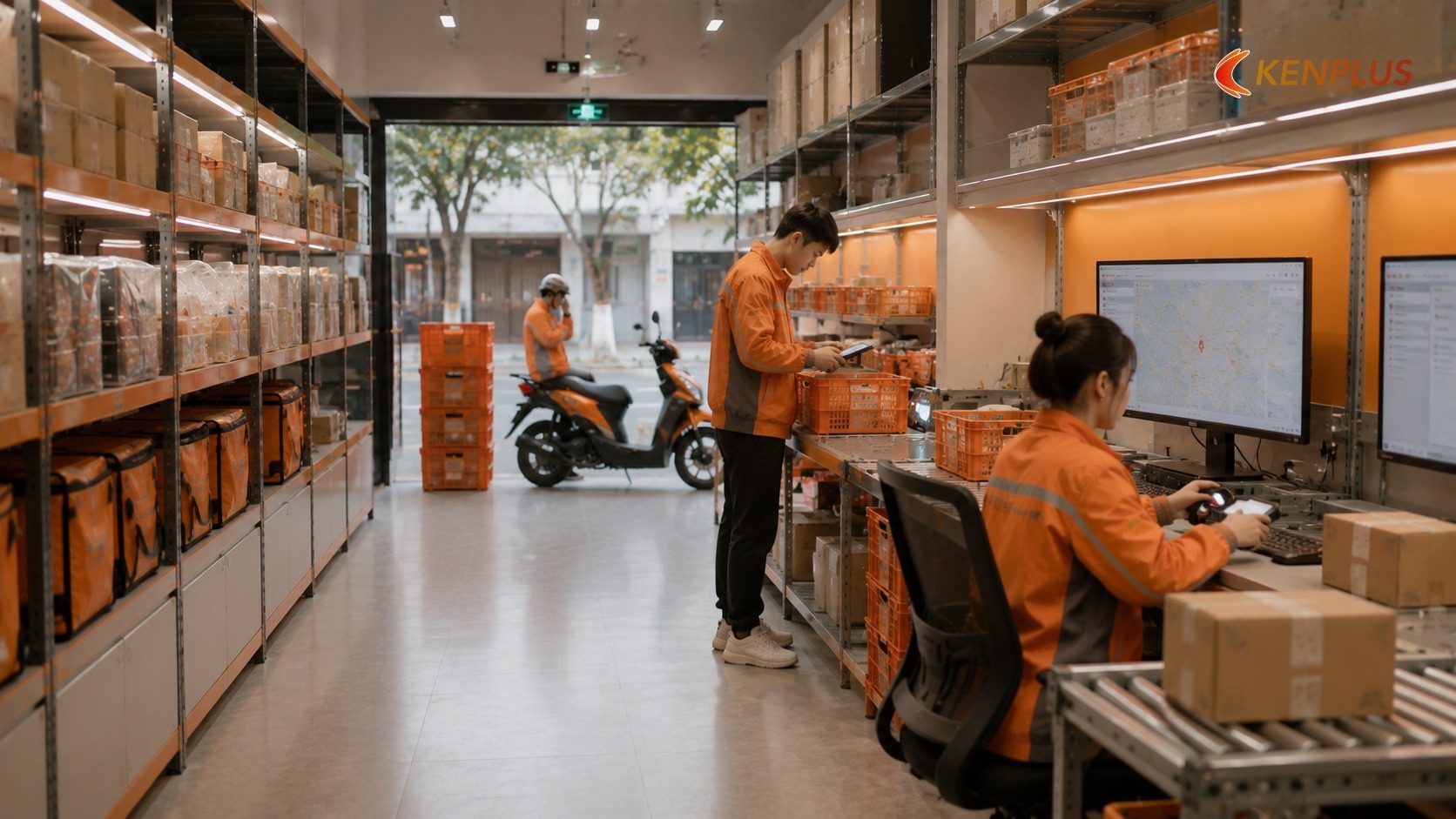 Công nghệ và quy trình vận hành phía sau giao hàng nhanh — Quick commerce: giao hàng 30 phút đang thay đổi cách vận…