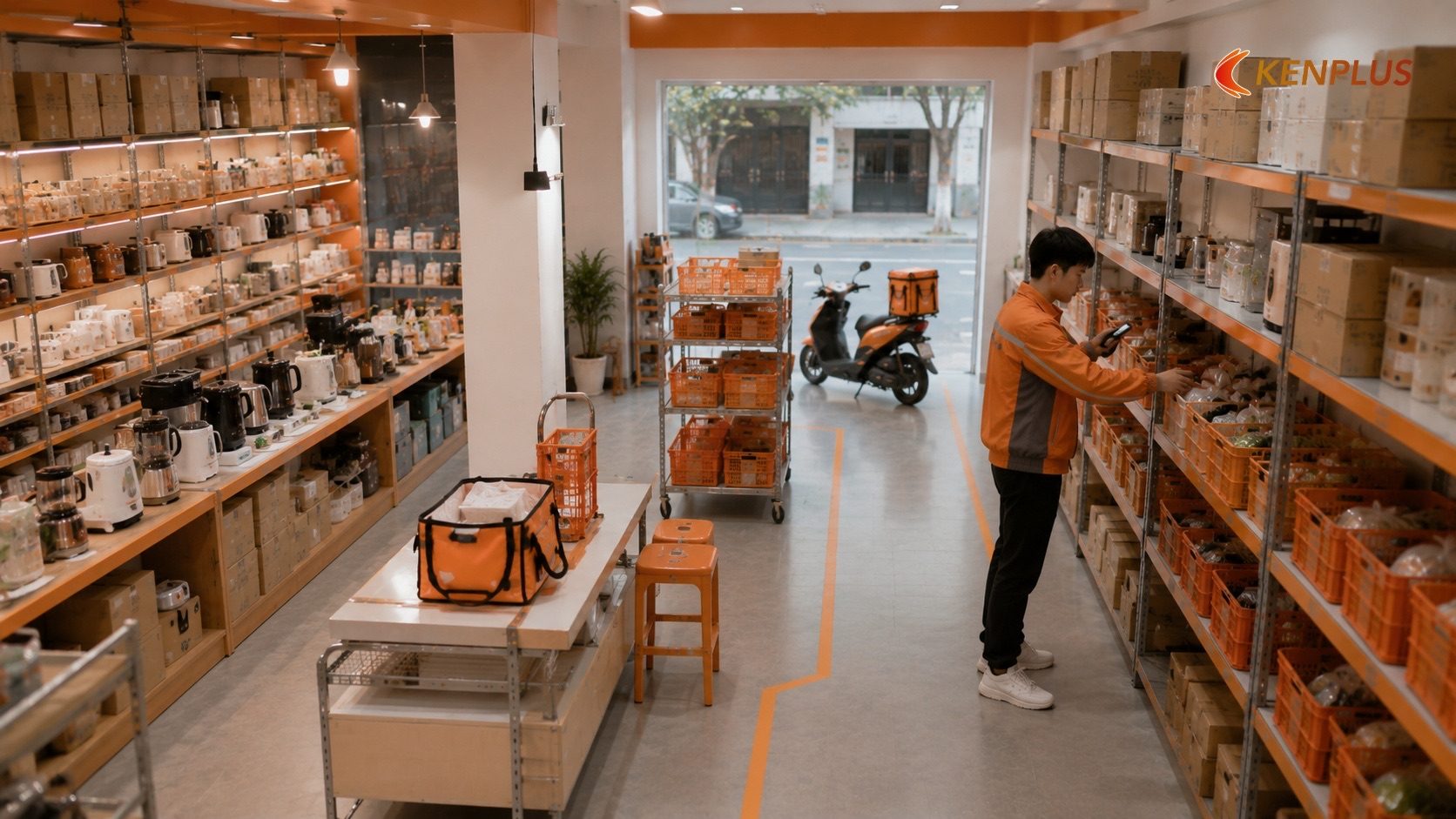 Quick commerce ảnh hưởng thế nào đến thiết kế và bố trí mặt bằng cửa hàng — Quick commerce: giao hàng 30 phút đang…