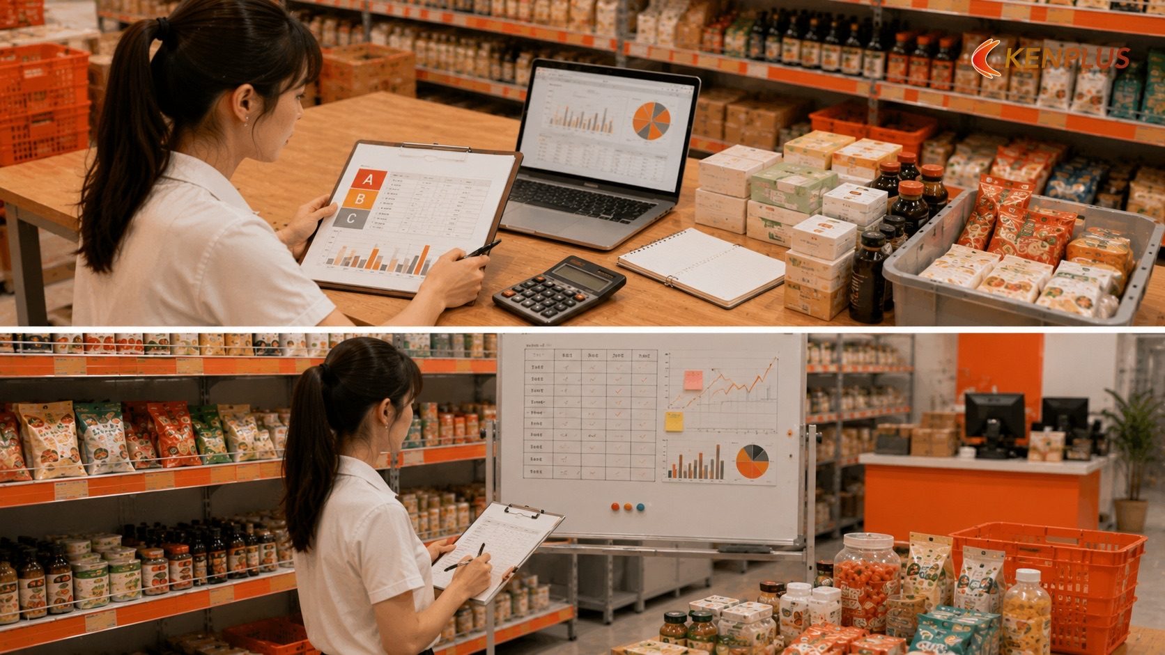 Ví dụ minh hoạ: áp dụng quy trình 5 bước cho một cửa hàng giả định Ví dụ minh hoạ: áp dụng quy trình 5 bước cho một cửa hàng giả định — Quản lý tồn kho cửa hàng bán lẻ: tránh vừa thiếu…