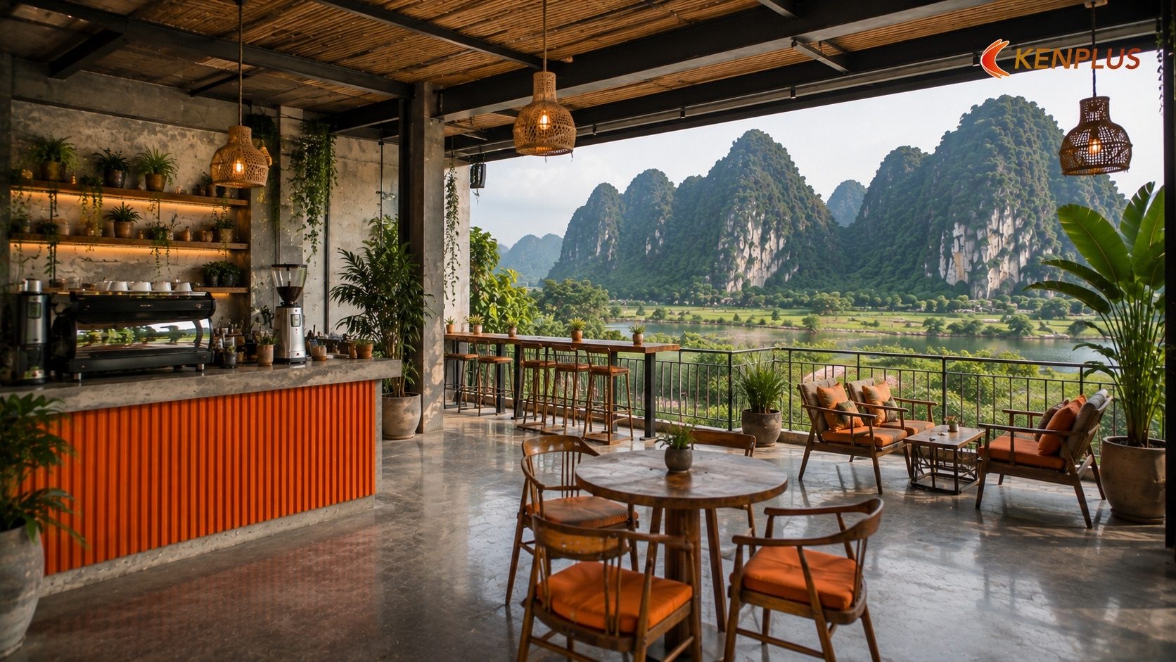 Đi sâu: giải pháp chống ẩm mốc do đặc thù khí hậu vùng đá vôi — Quán cà phê view núi đá vôi Ninh Bình: thiết kế sao để…