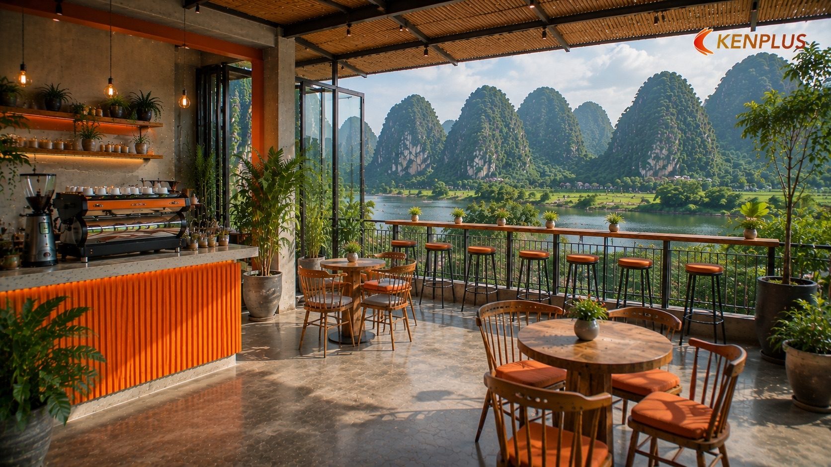 Breakdown chi phí đầu tư theo hai mô hình Breakdown chi phí đầu tư theo hai mô hình — 2 mô hình mặt bằng quán cà phê tại Ninh Bình và cách chọn phù hợp
