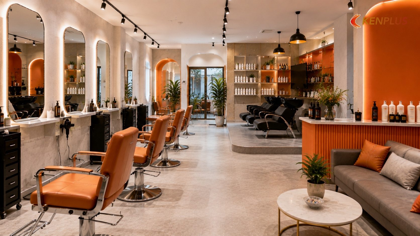 Những sai lầm thường gặp khi thiết kế salon tóc tỉnh lẻ — Kinh nghiệm mở salon tóc tại Ninh Bình: thiết kế không gian…