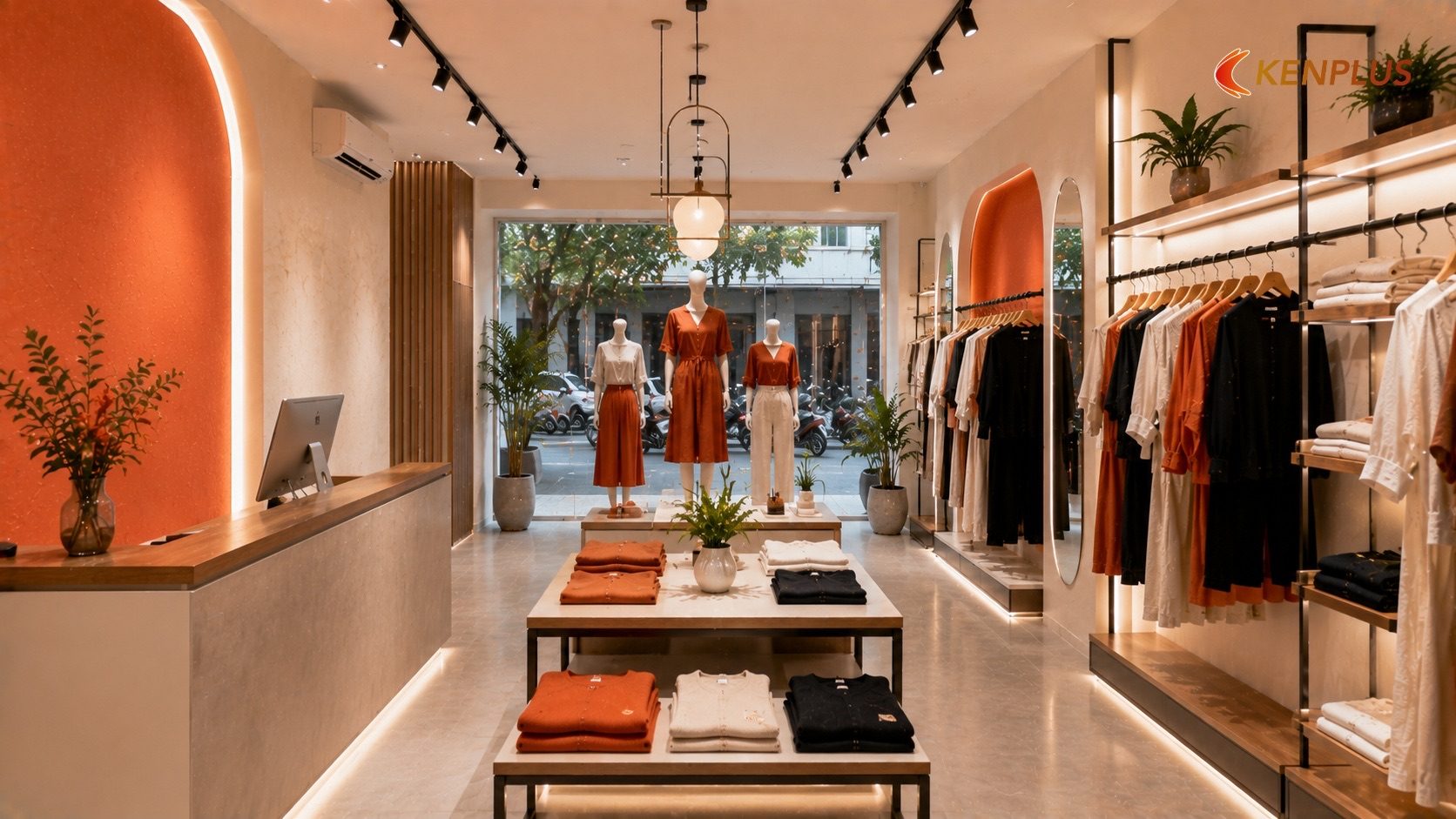 Breakdown chi phí thiết kế thi công shop thời trang tại Ninh Bình (VNĐ/m²) — Thiết kế shop thời trang tại Ninh Bình:…