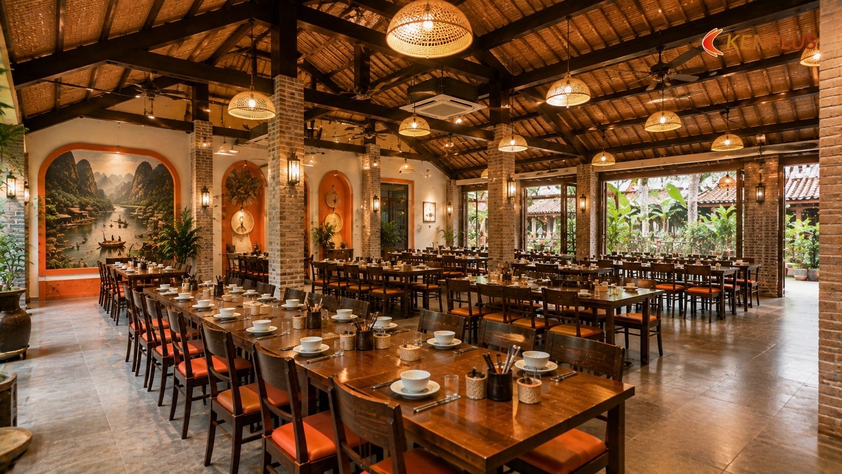Ví dụ minh hoạ: bài toán chi phí cho nhà hàng 350m² gần khu vực Tràng An — Mở nhà hàng đặc sản Ninh Bình đón khách du…