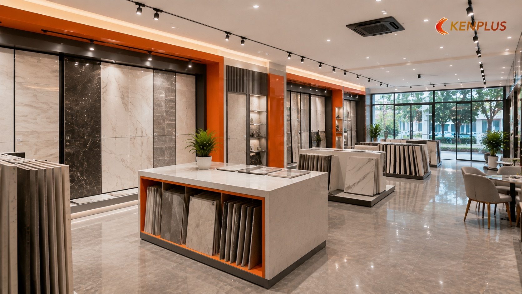 Màu sắc và vật liệu hoàn thiện phù hợp khí hậu Ninh Bình — Thiết kế showroom tại Ninh Bình: ý tưởng không gian trưng…