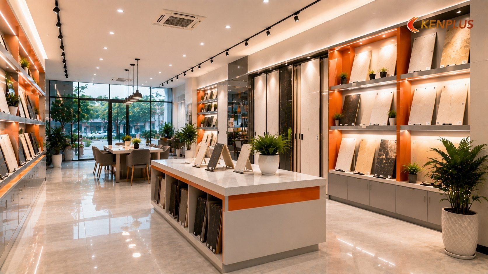 Vì sao ánh sáng và bố cục quyết định trực tiếp doanh thu showroom — Ánh sáng và bố cục trưng bày cho showroom tại Ninh…