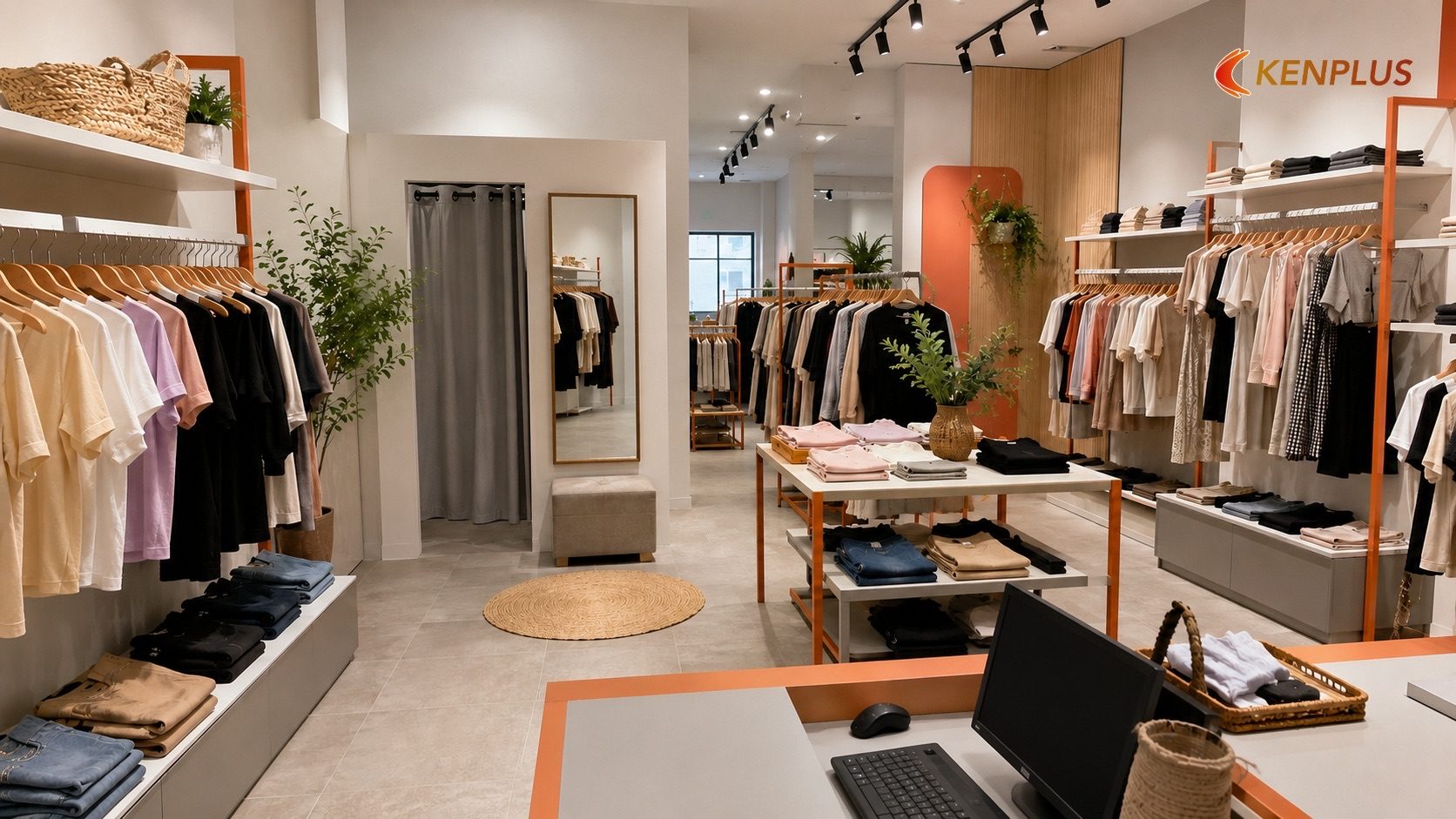 Xu hướng thiết kế shop thời trang 2026 áp dụng cho Ninh Bình
