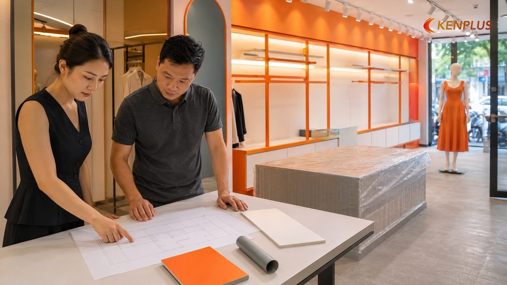 Quy trình làm việc với nhà thầu nên tuân theo các bước nào — Kinh nghiệm chọn nhà thầu thi công shop thời trang uy tín