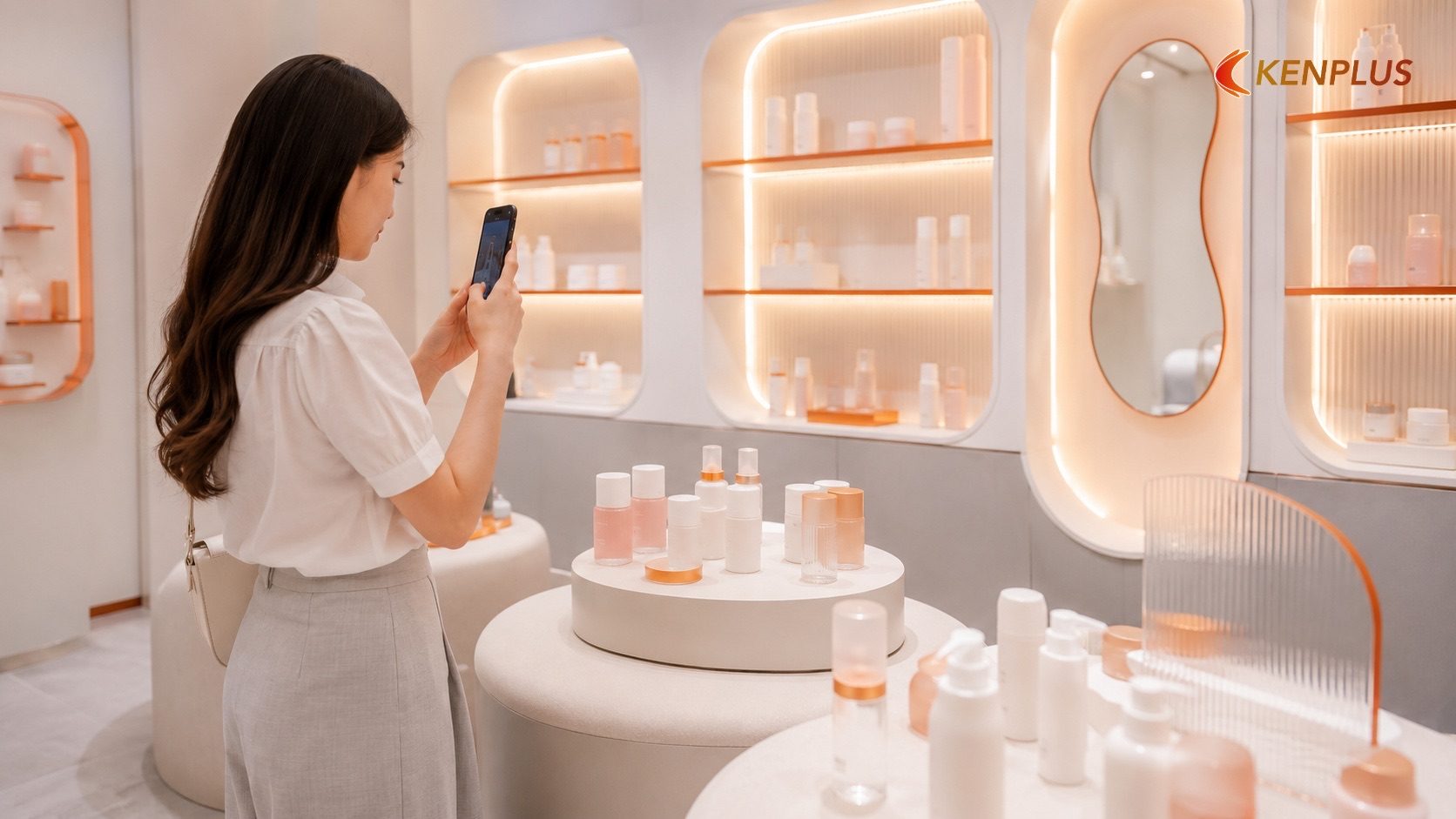 Vì sao phong cách Hàn Quốc pastel đang lên ngôi trong thiết kế shop mỹ phẩm — Xu hướng thiết kế shop mỹ phẩm 2026:…