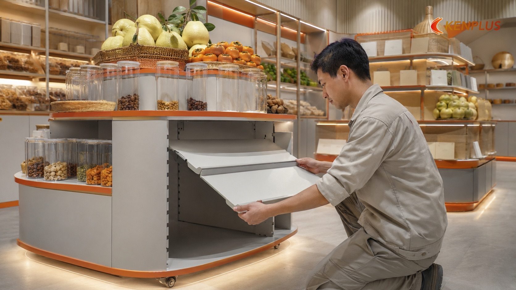 Nguyên lý thiết kế linh hoạt cho không gian trưng bày đặc sản — Khu trưng bày đặc sản theo mùa vụ: thiết kế linh hoạt…