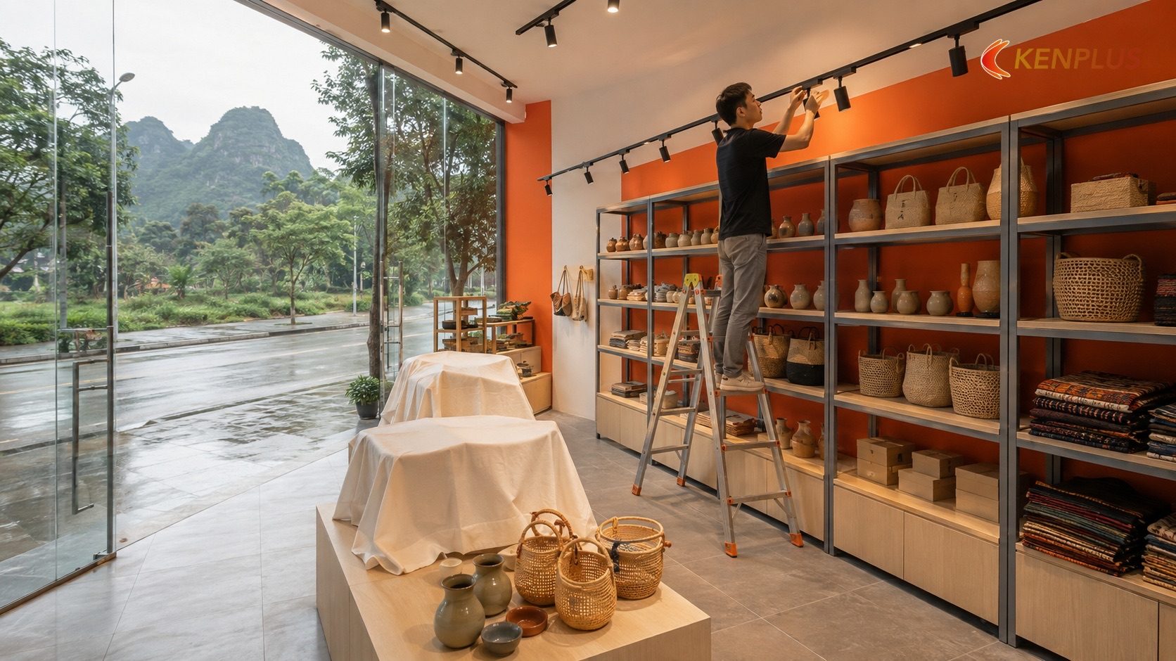 Cân nhắc thời điểm thi công theo mùa vụ du lịch tại Ninh Bình — Kinh nghiệm thi công cửa hàng quà lưu niệm tiết kiệm…