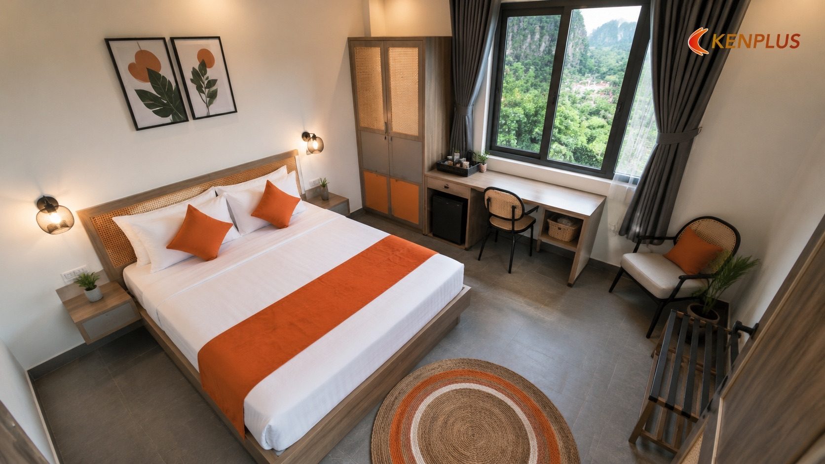 Chi phí thiết kế nội thất phòng ngủ homestay theo mét vuông Chi phí thiết kế nội thất phòng ngủ homestay theo mét vuông — Thiết kế phòng ngủ homestay Ninh Bình: tối ưu view và…