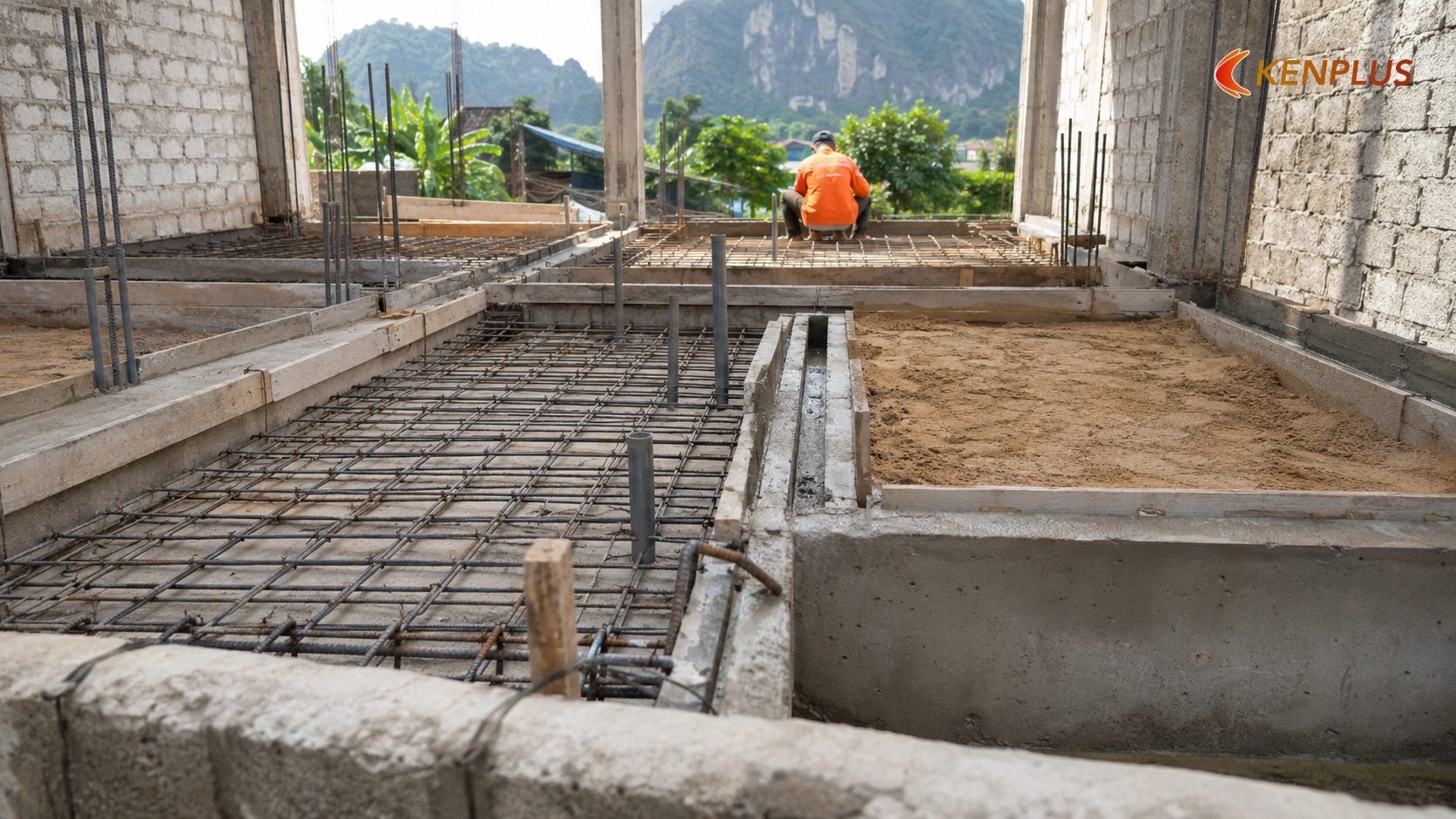 Giai đoạn 2: Thi công móng và kết cấu nền Giai đoạn 2: Thi công móng và kết cấu nền — Quy trình thi công homestay tại Ninh Bình: từ móng đến hoàn thiện