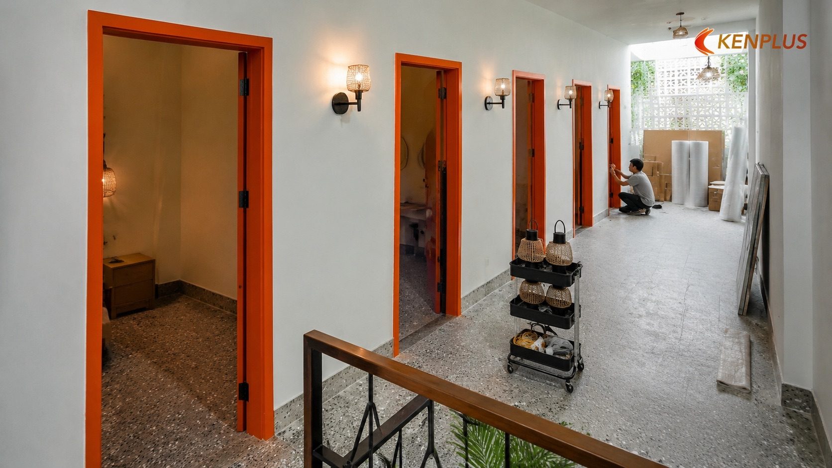 Breakdown tiến độ thi công homestay quy mô 5 phòng — Thời gian thi công homestay: tiến độ thực tế theo quy mô phòng