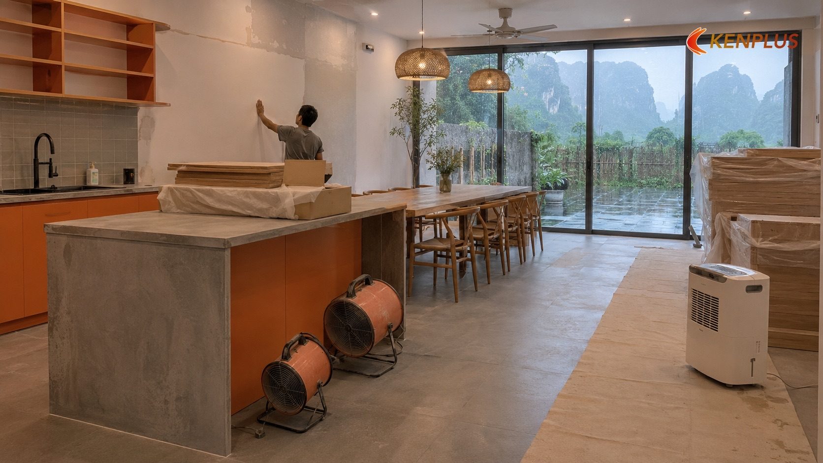 Yếu tố làm chậm tiến độ thực tế tại khu vực Ninh Bình — Thời gian thi công homestay: tiến độ thực tế theo quy mô phòng
