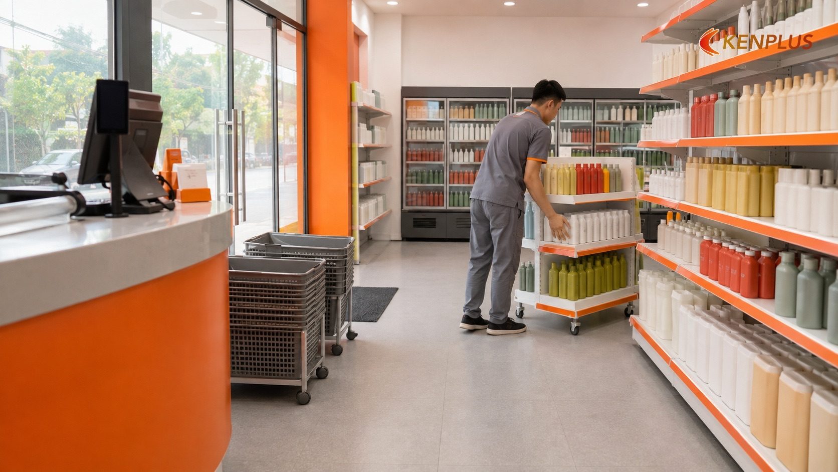 Bố trí lối đi và quầy thu ngân theo mùa cao điểm du lịch Ninh Bình Bố trí lối đi và quầy thu ngân theo mùa cao điểm du lịch Ninh Bình — Bố trí quầy thu ngân và lối đi cửa hàng tiện lợi…