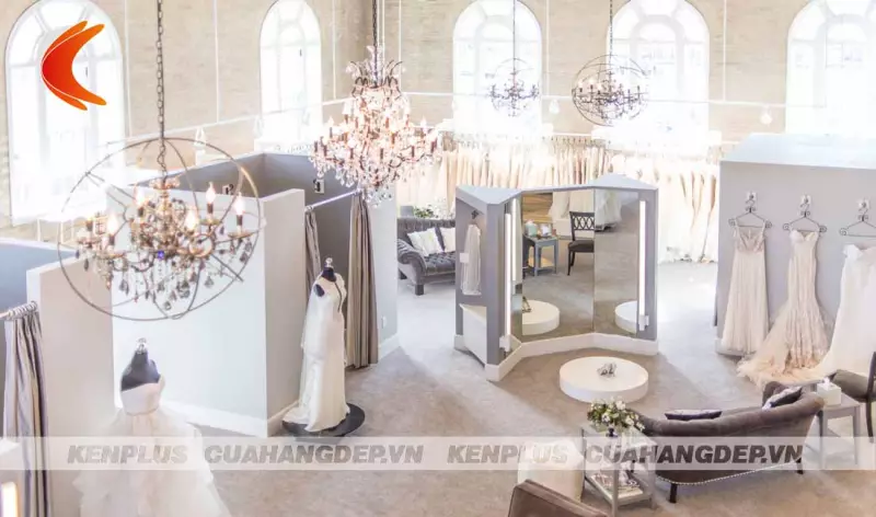 Thiết kế thi công studio áo cưới - gợi ý sáng tạo và thu hút