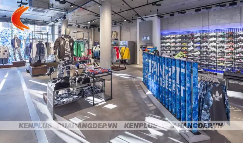 Thiết kế shop thời trang nam - "menly" trong từng chi tiết