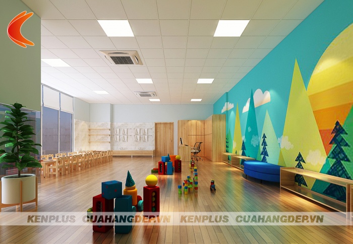 Thiết kế trường mầm non Homie school tại Hà Nội