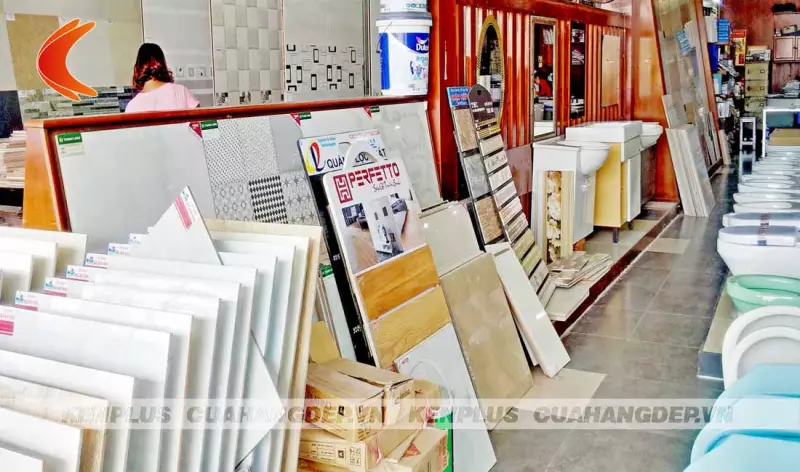 Chia sẻ kinh nghiệm thiết kế cửa hàng bán vật tư