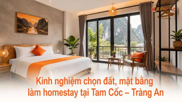 Kinh nghiệm chọn đất, mặt bằng làm homestay tại Tam Cốc – Tràng An