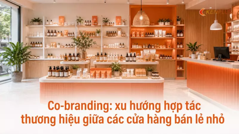 Co-branding: xu hướng hợp tác thương hiệu giữa các cửa hàng bán lẻ nhỏ