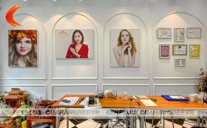 Thi công thẩm mỹ viện Thanh Nhàn – Đỉnh cao sắc đẹp thời thượng