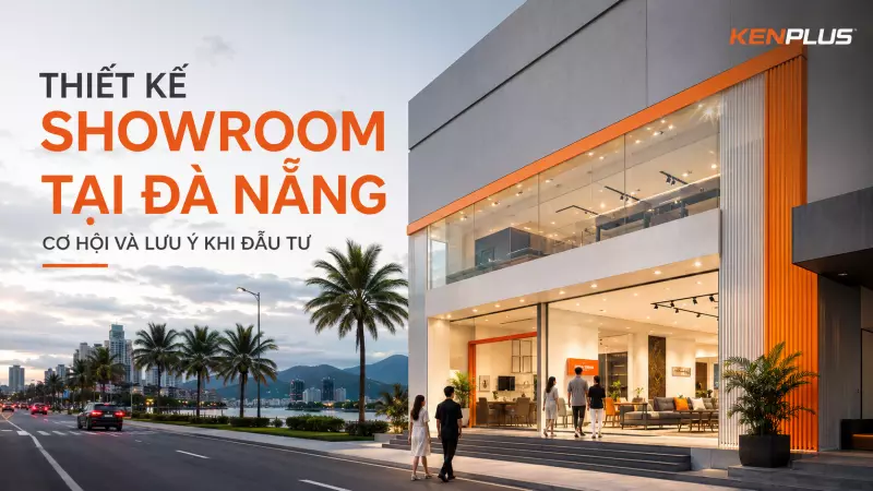 Thiết kế showroom tại Đà Nẵng: cơ hội và lưu ý khi đầu tư