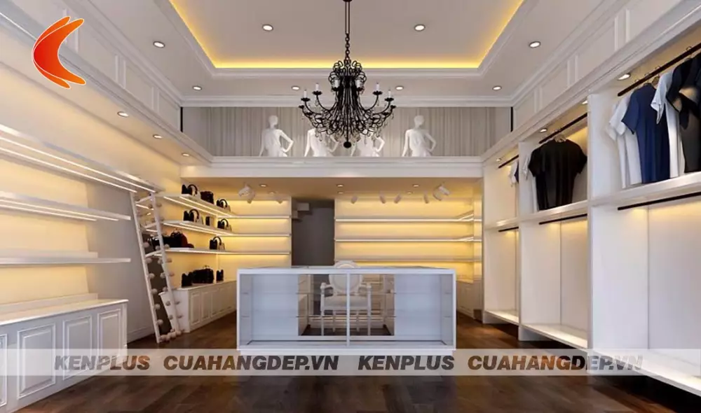 Thiết kế shop thời trang đẹp Hàng Cân