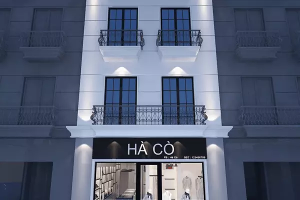 Thiết kế shop thời trang Hà Cò ấn tượng tại Tuyên Quang