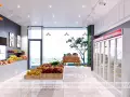 Thiết kế cửa hàng thực phẩm sạch đảm bảo công năng thẩm mỹ
