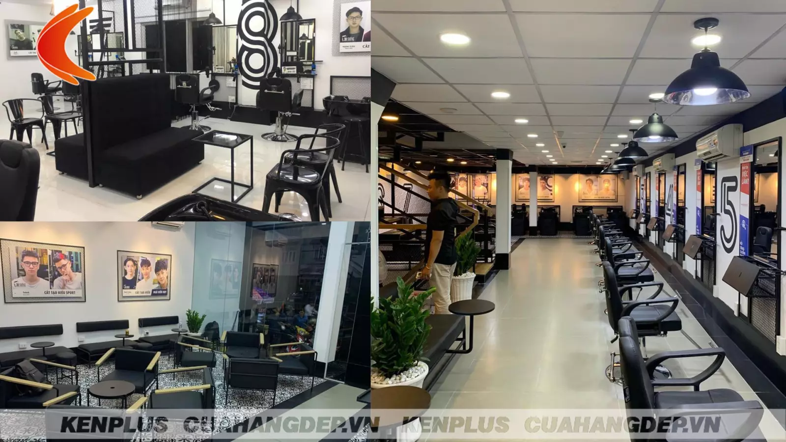 Mẫu thiết kế Salon Tóc