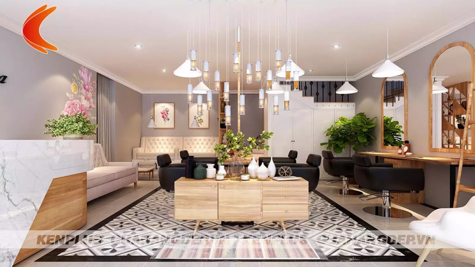 Thiết kế spa Mỹ Anh - nơi cảm xúc thăng hoa